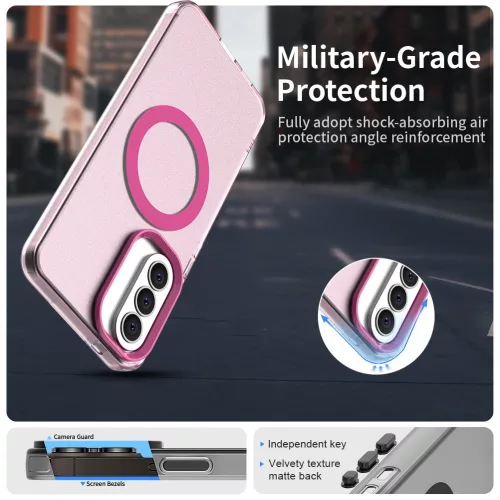 Techsuit - CandyCase MagSafe tok - Samsung Galaxy A37 5G - Rózsaszín