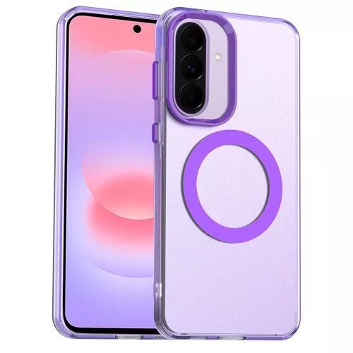 Techsuit - CandyCase MagSafe tok - Samsung Galaxy A37 5G - Lila