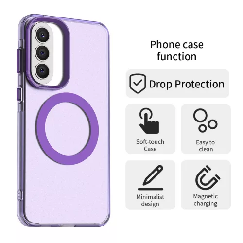 Techsuit - CandyCase MagSafe tok - Samsung Galaxy A37 5G - Lila