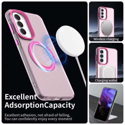 Techsuit - CandyCase MagSafe tok - Samsung Galaxy A57 5G - Rózsaszín