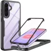 Techsuit - ColorVerse 360 tok kijelzővédővel - Samsung Galaxy A37 5G / A36 5G / A56 5G - Fekete