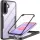 Techsuit - ColorVerse 360 tok kijelzővédővel - Samsung Galaxy A37 5G / A36 5G / A56 5G - Fekete