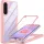 Techsuit - ColorVerse 360 tok kijelzővédővel - Samsung Galaxy A37 5G / A36 5G / A56 5G - Rózsaszín