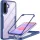 Techsuit - ColorVerse 360 tok kijelzővédővel - Samsung Galaxy A37 5G / A36 5G / A56 5G - Kék