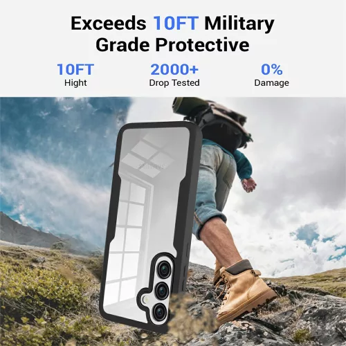 Techsuit - ColorVerse 360 tok kijelzővédővel - Samsung Galaxy A37 5G / A36 5G / A56 5G - Lila