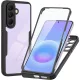 Techsuit - ColorVerse 360 tok kijelzővédővel - Samsung Galaxy A57 5G - Fekete