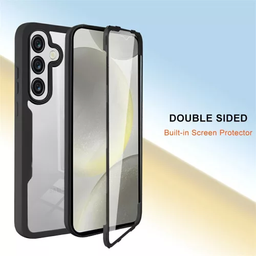 Techsuit - ColorVerse 360 tok kijelzővédővel - Samsung Galaxy A57 5G - Rózsaszín