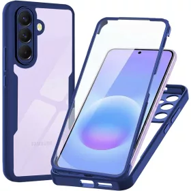   Techsuit - ColorVerse 360 tok kijelzővédővel - Samsung Galaxy A57 5G - Kék