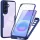 Techsuit - ColorVerse 360 tok kijelzővédővel - Samsung Galaxy A57 5G - Kék