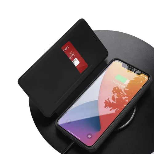 Techsuit - Magskin Book kinyitható tok - Samsung Galaxy A27 5G - Fekete