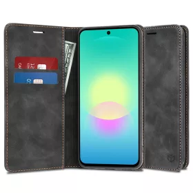   Techsuit - Confy Cover kinyitható tok - Samsung Galaxy A27 5G - Fekete
