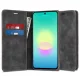 Techsuit - Confy Cover kinyitható tok - Samsung Galaxy A27 5G - Fekete