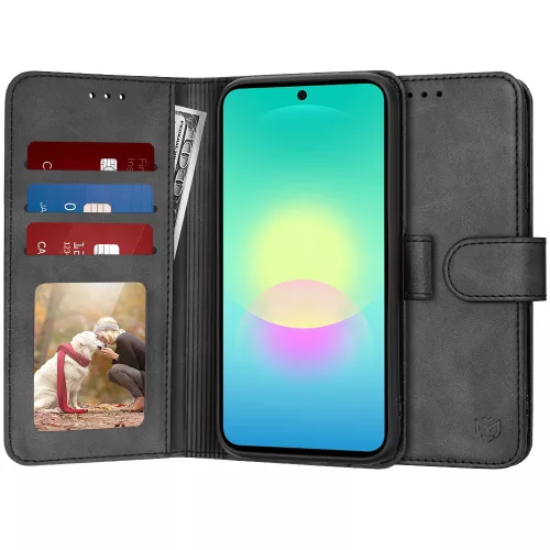 Techsuit - Diary Book - Samsung Galaxy A27 5G - Black