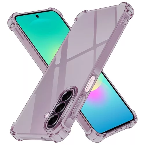 Techsuit - Shockproof Átlátszó Ütésálló Szilikon tok - Samsung Galaxy A27 5G - Átlátszó fekete