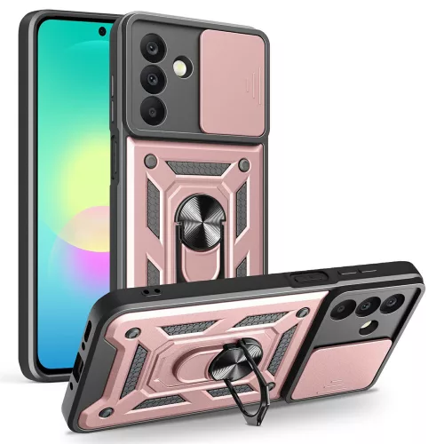 Techsuit - CamShield ütésálló tok - Samsung Galaxy A27 5G - Rosegold