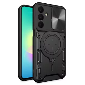   Techsuit - CamGuard Pro tok ütésálló tok - Samsung Galaxy A27 5G - Fekete