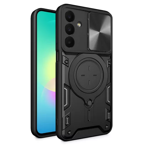 Techsuit - CamGuard Pro tok ütésálló tok - Samsung Galaxy A27 5G - Fekete