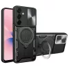 Techsuit - CamGuard Pro ütésálló tok - Samsung Galaxy A27 5G - Fekete