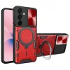 Techsuit - CamGuard Pro ütésálló tok - Samsung Galaxy A27 5G - Red