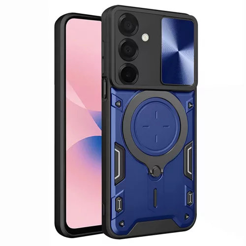 Techsuit - CamGuard Pro ütésálló tok - Samsung Galaxy A27 5G - Kék
