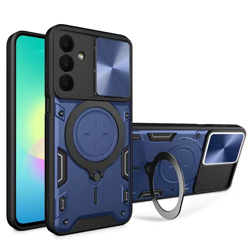 Techsuit - CamGuard Pro tok ütésálló tok - Samsung Galaxy A27 5G - Kék