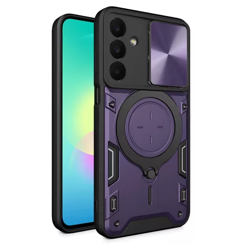Techsuit - CamGuard Pro tok ütésálló tok - Samsung Galaxy A27 5G - Lila