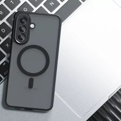 Techsuit - PureFrost MagSafe Ütésálló tok Ütésálló tok - Samsung Galaxy A27 5G - Matt fekete