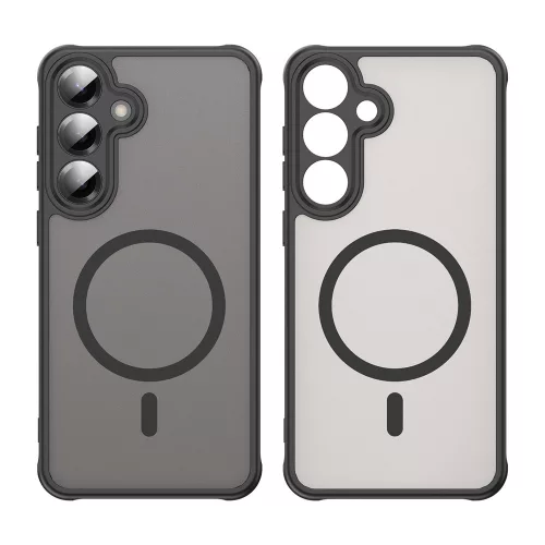 Techsuit - HaloFrost II MagSafe tok - Samsung Galaxy A27 5G - Fekete