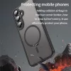 Techsuit - HaloFrost II MagSafe tok - Samsung Galaxy A27 5G - Fekete