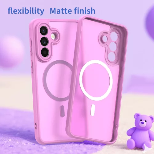 Techsuit - HaloFrost II MagSafe tok - Samsung Galaxy A27 5G - Rózsaszín