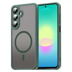   Techsuit - HaloFrost II MagSafe tok - Samsung Galaxy A27 5G - Zöld