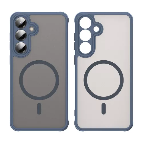 Techsuit - HaloFrost II MagSafe tok - Samsung Galaxy A27 5G - Sötétkék