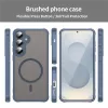 Techsuit - HaloFrost II MagSafe tok - Samsung Galaxy A27 5G - Sötétkék