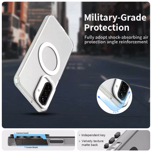 Techsuit - CandyCase MagSafe tok - Samsung Galaxy A27 5G - Fehér