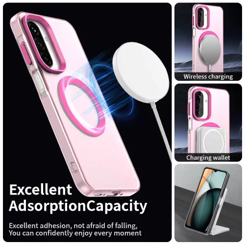 Techsuit - CandyCase MagSafe tok - Samsung Galaxy A27 5G - Rózsaszín