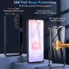 Techsuit - ColorVerse 360 tok kijelzővédővel - Samsung Galaxy A27 5G - Fekete