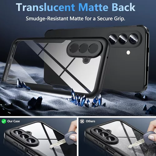 Techsuit - ColorVerse 360 tok kijelzővédővel - Samsung Galaxy A27 5G - Fekete