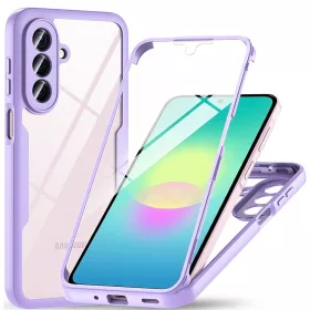   Techsuit - ColorVerse 360 tok kijelzővédővel - Samsung Galaxy A27 5G - Lila