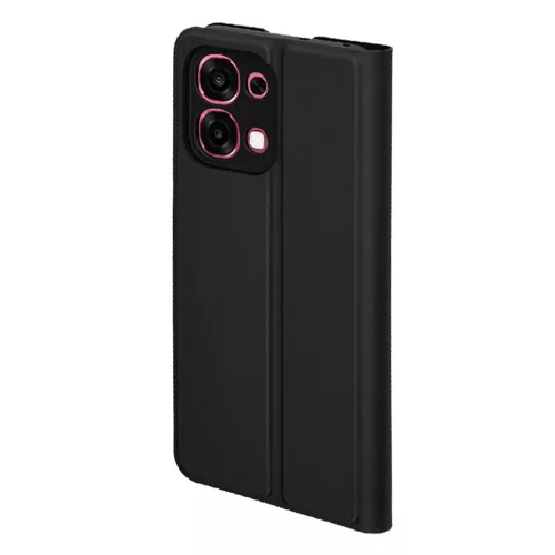 Techsuit - Magskin Book kinyitható tok - Oppo A6 Pro 4G / A6 Pro 5G - Fekete
