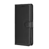 Techsuit - Leather Folio kinyitható tok - Oppo A6 Pro 4G / A6 Pro 5G - Fekete