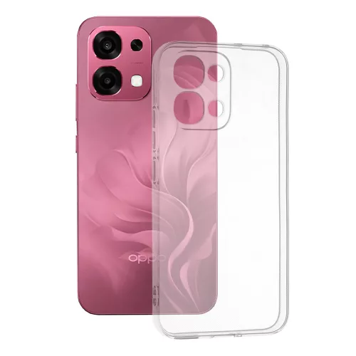 Techsuit - Clear Silicone tok - Oppo A6 Pro 4G / A6 Pro 5G - Átlátszó