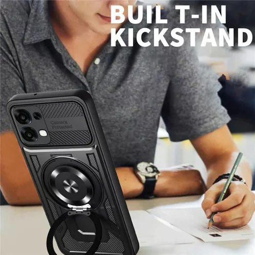 Techsuit - RuggedCam - Oppo A6 Pro 4G / A6 Pro 5G - Black