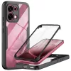 Techsuit - ColorVerse 360 tok kijelzővédővel - Oppo A6 Pro 4G / A6 Pro 5G - Fekete