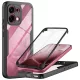 Techsuit - ColorVerse 360 tok kijelzővédővel - Oppo A6 Pro 4G / A6 Pro 5G - Fekete