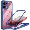 Techsuit - ColorVerse 360 tok kijelzővédővel - Oppo A6 Pro 4G / A6 Pro 5G - Kék