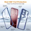 Techsuit - ColorVerse 360 tok kijelzővédővel - Oppo A6 Pro 4G / A6 Pro 5G - Kék
