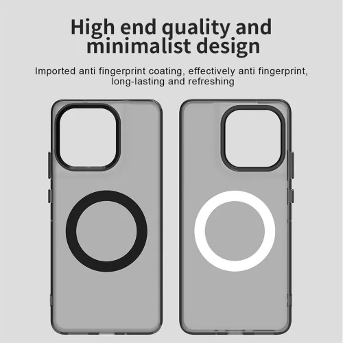 Techsuit - CandyCase MagSafe tok - Motorola Moto G86 - Fekete