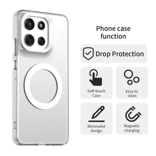 Techsuit - CandyCase MagSafe tok - Motorola Moto G86 - Fehér