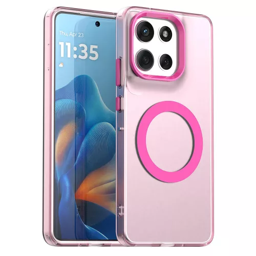 Techsuit - CandyCase MagSafe tok - Motorola Moto G86 - Rózsaszín