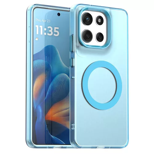 Techsuit - CandyCase MagSafe tok - Motorola Moto G86 - Kék